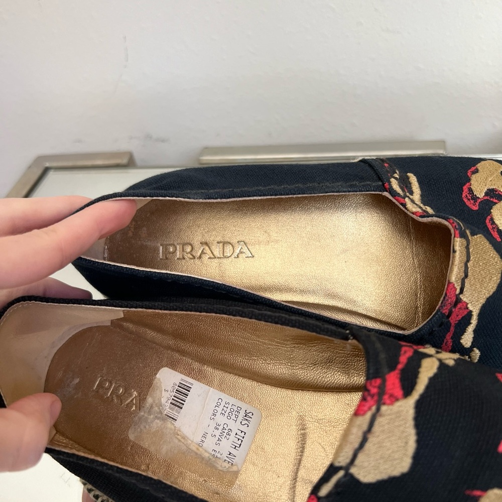 Prada espadrilles 38.5 - Picture 3 of 9